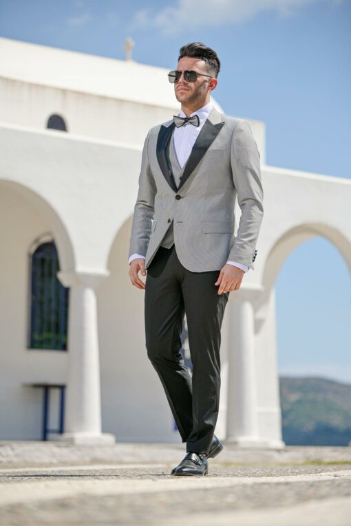 WEDDING SUIT 50%VIS40%PL10%WOOL