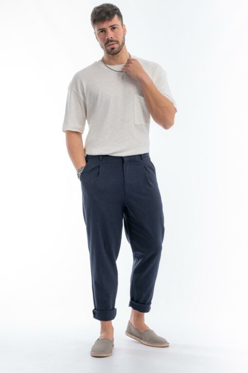 PANTS 37%LINEN60%R3%SP