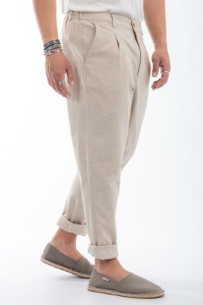 PANTS 37%LINEN60%R3%SP