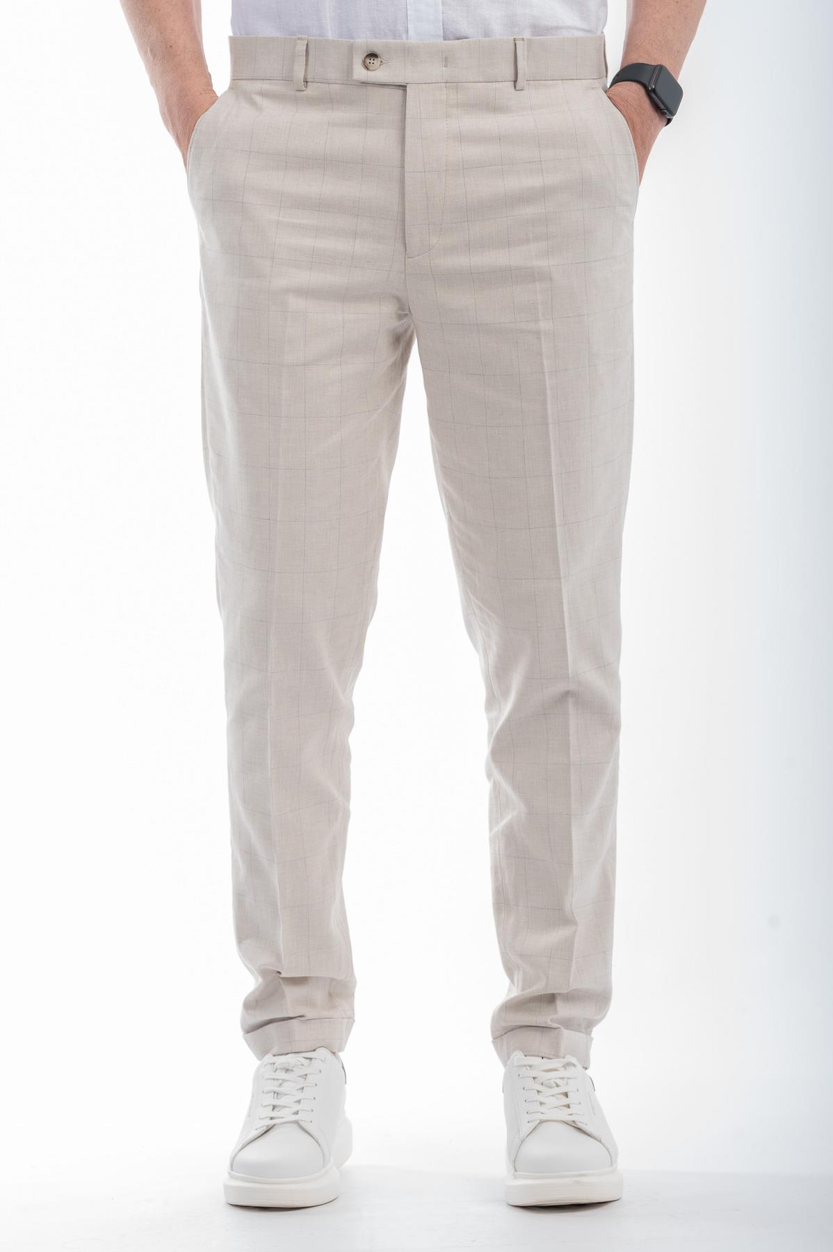 PANTS 23%LINEN 74%COTTON 3