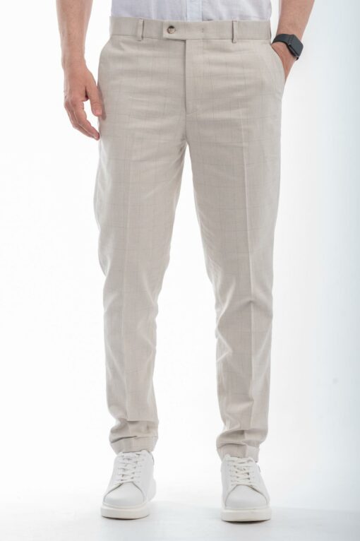 PANTS 23%LINEN 74%COTTON 3