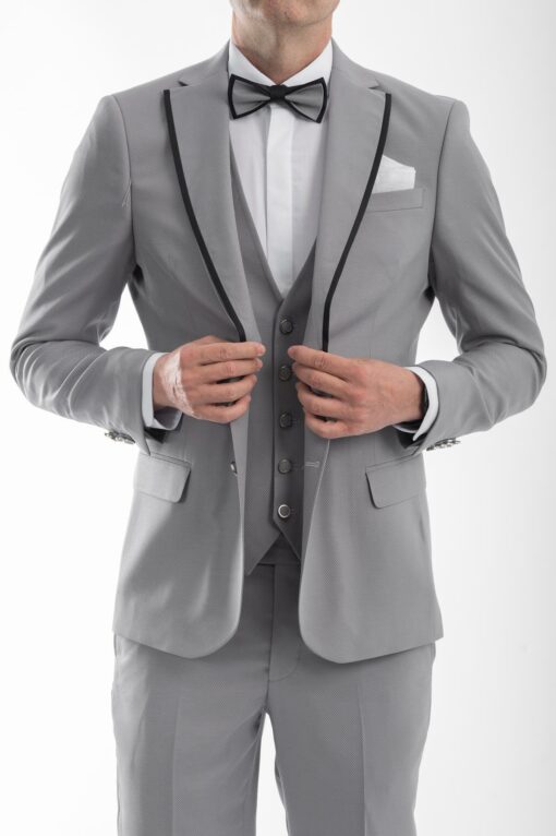 WEDDING SUIT 50%VIS40%PL10%WOOL