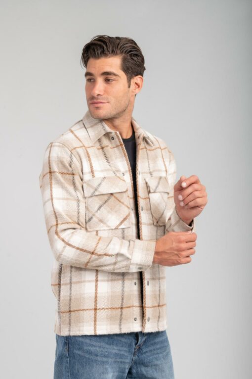 OVERSHIRT 30%COTTON40R30%PL