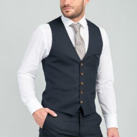 VEST WOOL FEEL 64%P34%VIS2%LYC