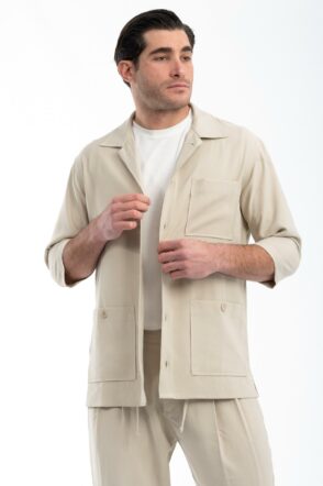 OVERSHIRT 85%VISCOSE15%PL