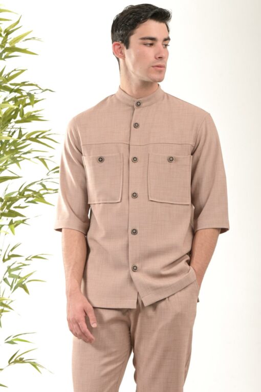 OVERSHIRT 55%T40%R5%SP