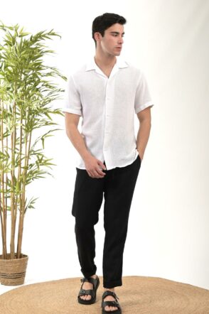 SHIRT 49%COTTON4%LINEN47%PS