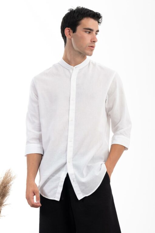 SHIRT 70%LINEN30%COTTON