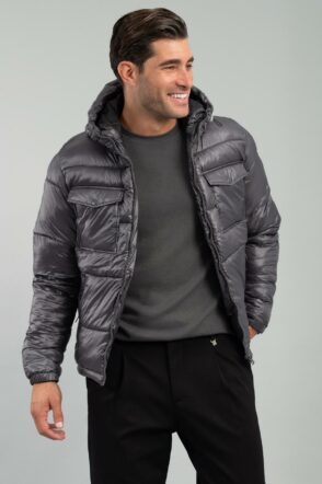 Ανδρικό Μπουφάν Puffer Jack & Jones 12238901 Grey 3