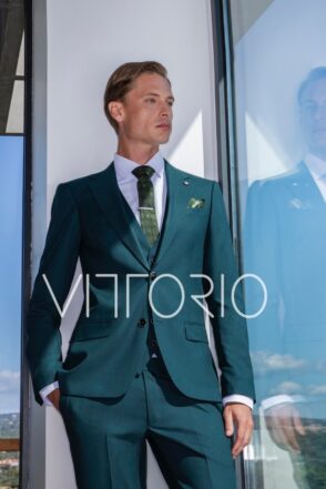 Κοστούμι Vittorio 100-2324-FLAVIO Olive