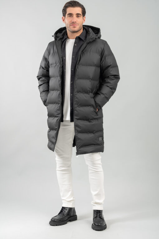 Ανδρικό Μπουφάν Puffer Jack & Jones 12239014 Black