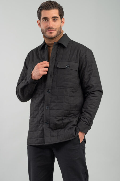 Ανδρικό Overshirt Vittorio 300-2324-012 Black