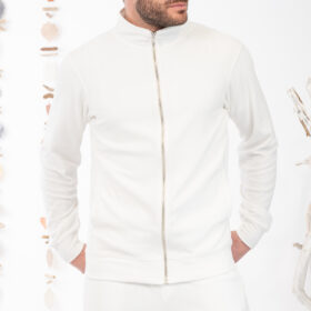 Ζακέτα Φούτερ Vittorio 1000-24-010 Off white