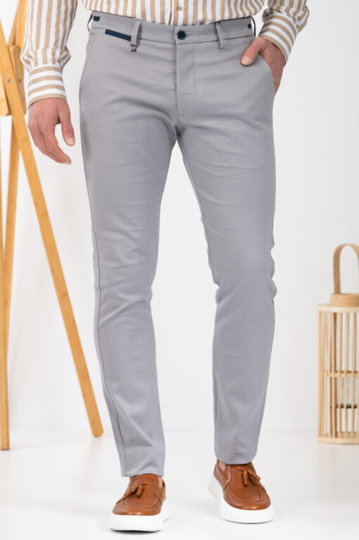 Παντελόνι Vittorio 500-24-COMO Grey 3