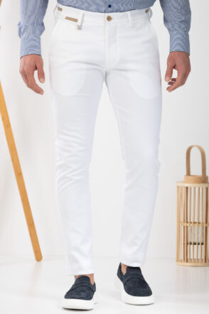 Παντελόνι Vittorio 500-24-COMO White