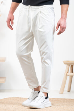Παντελόνι Vittorio 500-24-JENOA Off white 5