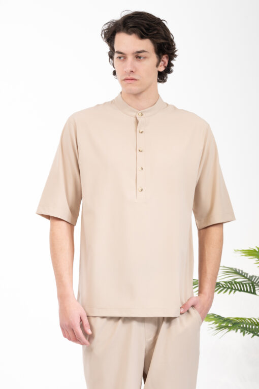 Overshirt Vittorio 300-24-MARE Stone 4