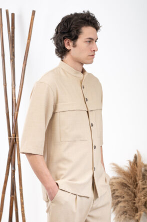 Overshirt Vittorio 300-24-MONTERI Beige 1