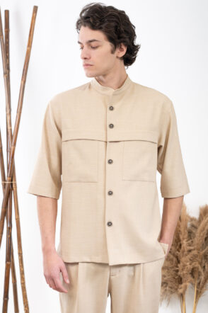 Overshirt Vittorio 300-24-MONTERI Beige 2