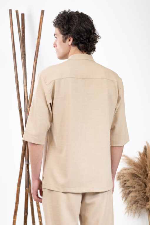 Overshirt Vittorio 300-24-MONTERI Beige 3