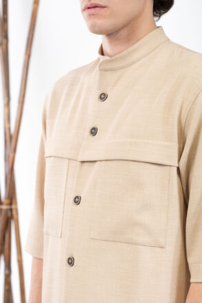 Overshirt Vittorio 300-24-MONTERI Beige 4