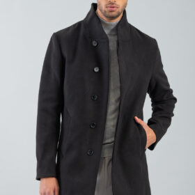 Ανδρικό Παλτό Vittorio 400-2324-MONTI Black 2