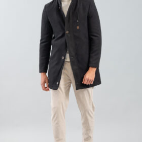 Ανδρικό Παλτό Vittorio 400-2324-VERONA Black