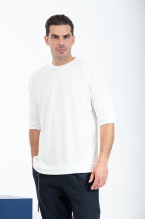 Μπλούζα Vittorio Oversized 200-24-109 White