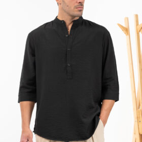 Πουκάμισο Vittorio 800-24-124 Black