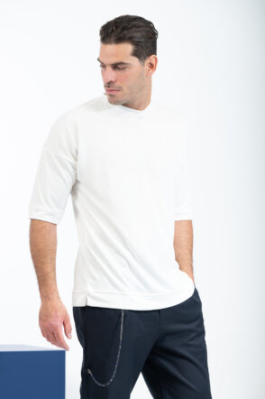 Μπλούζα Vittorio Oversized 200-24-109 White 5