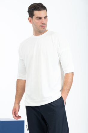 Μπλούζα Vittorio Oversized 200-24-109 White 1