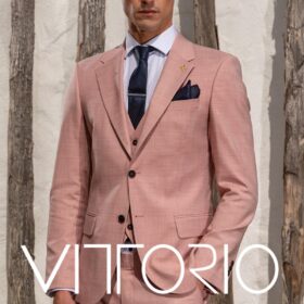 Κοστούμι Vittorio 100-24-PONTE Rosewood 2