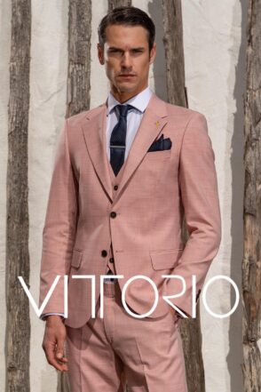 Κοστούμι Vittorio 100-24-PONTE Rosewood 2