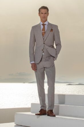 Κοστούμι Vittorio 100-24-PONTE Grey 2