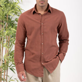 Πουκάμισο Vittorio 800-24-403 Chocola