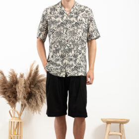 Πουκάμισο Vittorio 800-24-305 Beige