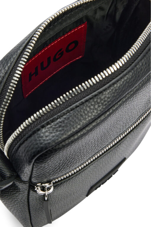 Δερμάτινο Τσαντάκι Hugo 50503807 Black 4