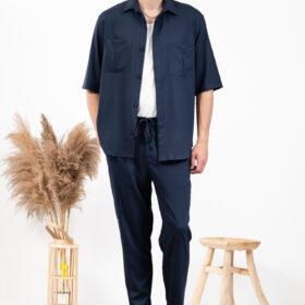 Overshirt Vittorio 300-23-Santo-1 Blue