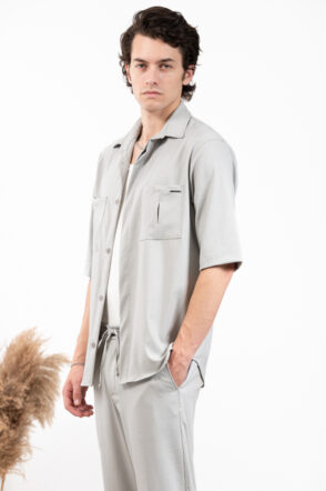 Overshirt Vittorio 300-23-Santo-1 Grey 5