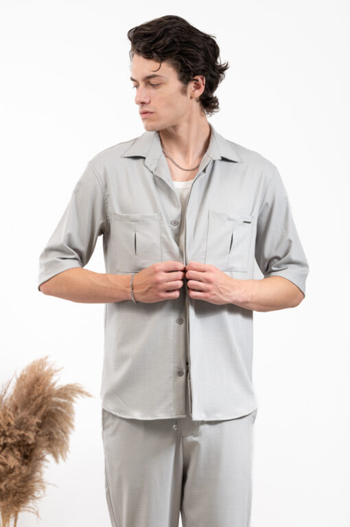 Overshirt Vittorio 300-23-Santo-1 Grey 8