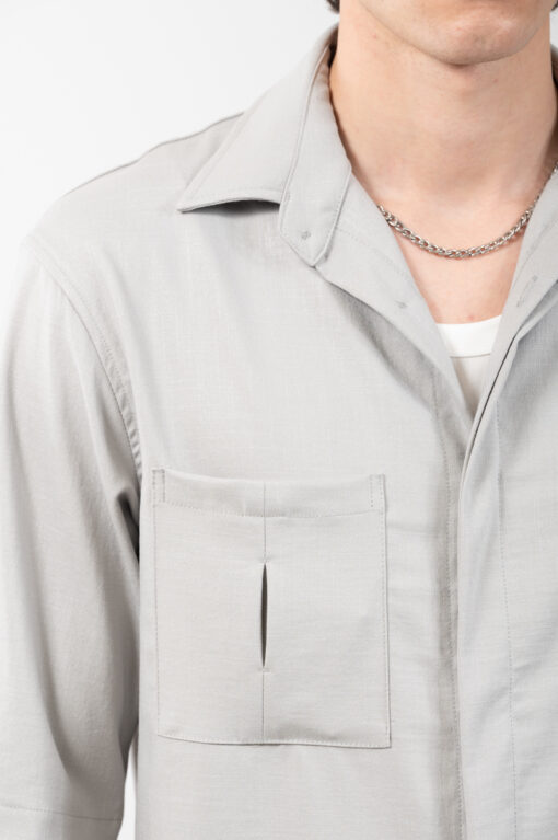 Overshirt Vittorio 300-23-Santo-1 Grey 121