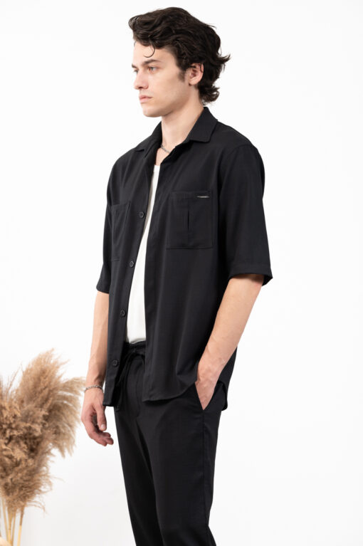 Overshirt Vittorio 300-23-Santo-1 Black 7