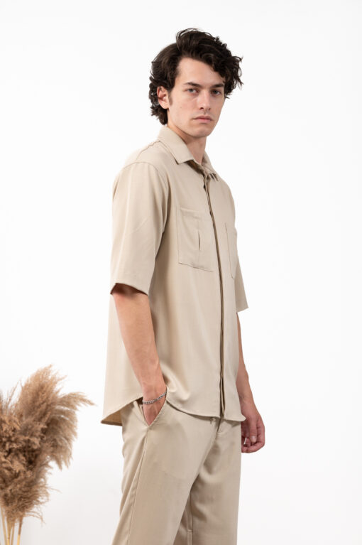 Overshirt Vittorio 300-23-Santo-1 Beige 6