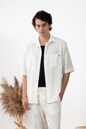 Overshirt Vittorio 300-23-Santo-1 White 6