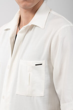 Overshirt Vittorio 300-23-Santo-1 White 8