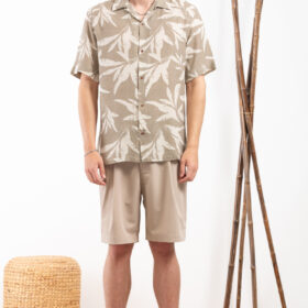 Πουκάμισο Vittorio 800-24-306 Beige 2