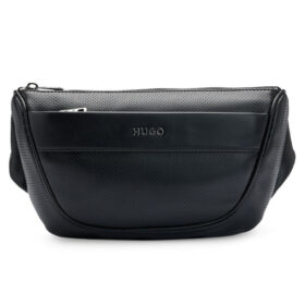 Δερμάτινο Τσαντάκι Hugo 50516827 Black