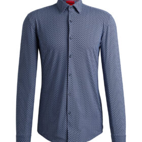 Πουκάμισο HUGO 50513921 Blue