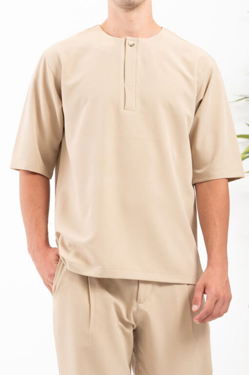 Overshirt Vittorio 300-24-bologni Beige