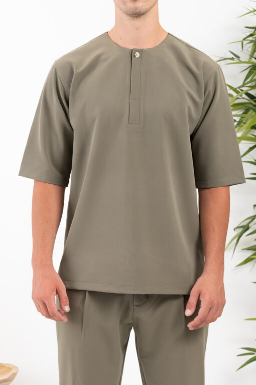 Overshirt Vittorio 300-24-bologni Olive 3